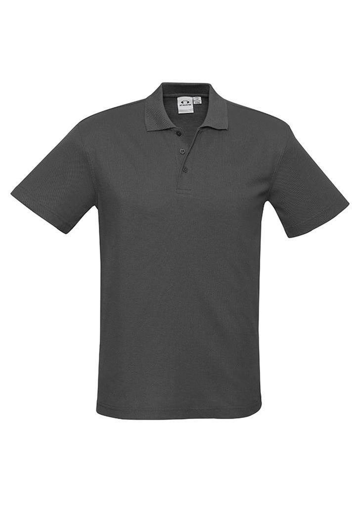 Biz Collection-Biz Collection  Kids Crew Polo(2nd 8 Colours)-Charcoal / 4-Corporate Apparel Online - 3