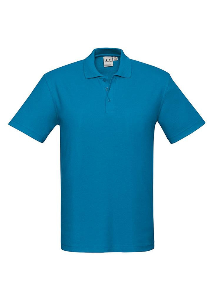 Biz Collection-Biz Collection  Kids Crew Polo(2nd 8 Colours)-Cyan / 4-Corporate Apparel Online - 8