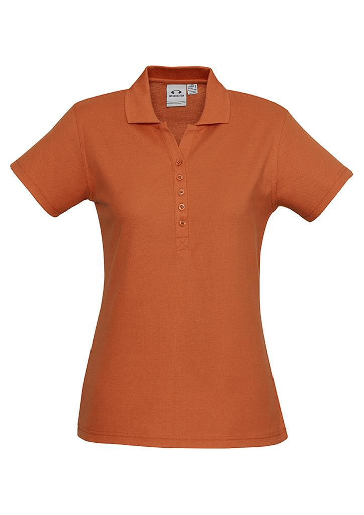 Biz Collection-Biz Collection Ladies Crew Polo(1st 10 Colours)-Orange / 8-Corporate Apparel Online - 7