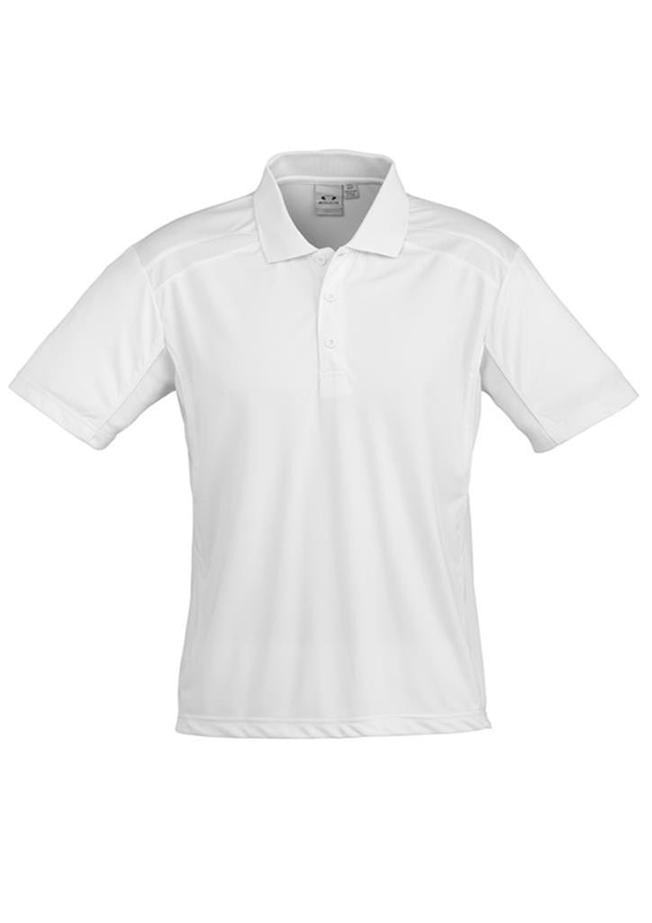 Biz Collection-Biz Collection Mens United Short Sleeve Polo 2nd  ( 10 Colour )-White / Small-Corporate Apparel Online - 11