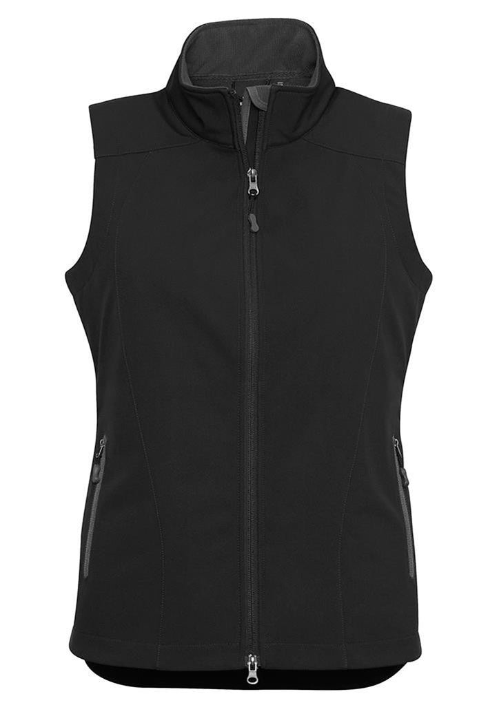 Biz Collection-Biz Collection Ladies Geneva Vest-Black/Graphite / S-Corporate Apparel Online - 4