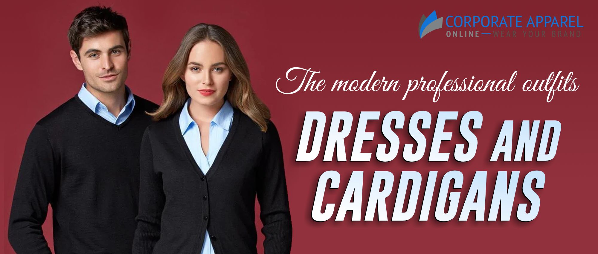 THE MODERN PROFESSIONAL OUTFITS -DRESSES AND CARDIGANS  Corporate Apparel  Online