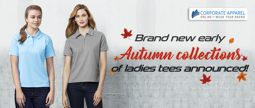 Brand new early autumn collections of ladies tees announced!
