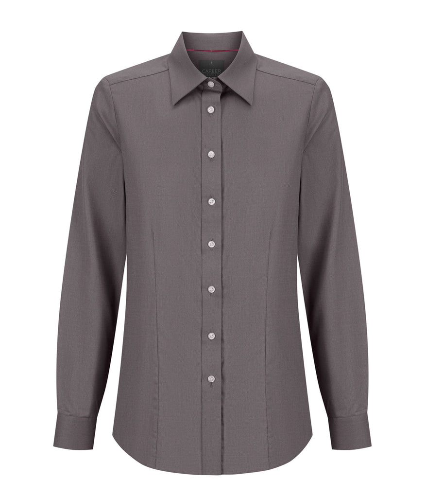Gloweave Women's Balmoral Royal Oxford Long Sleeve Shirt (1701WL)