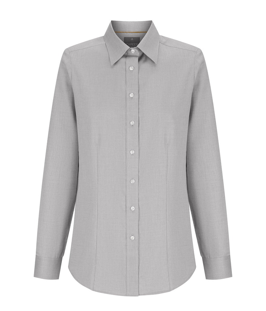 Gloweave Women's Balmoral Royal Oxford Long Sleeve Shirt (1701WL)