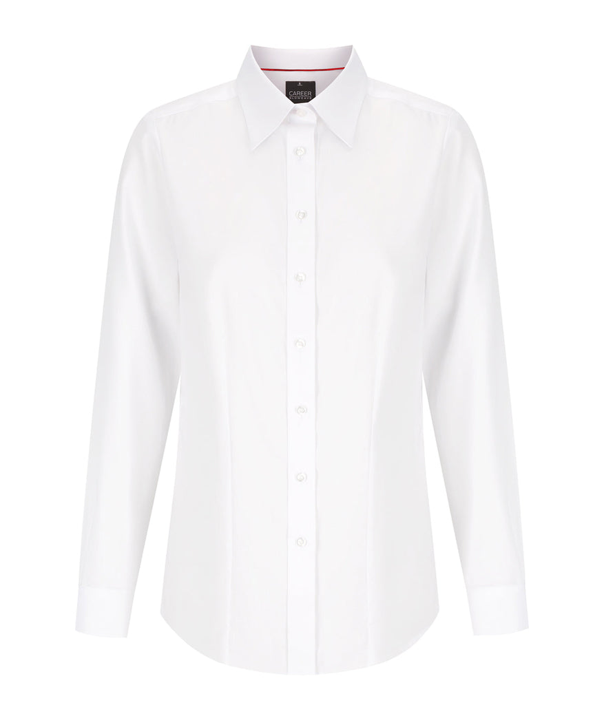 Gloweave Women's Balmoral Royal Oxford Long Sleeve Shirt (1701WL)