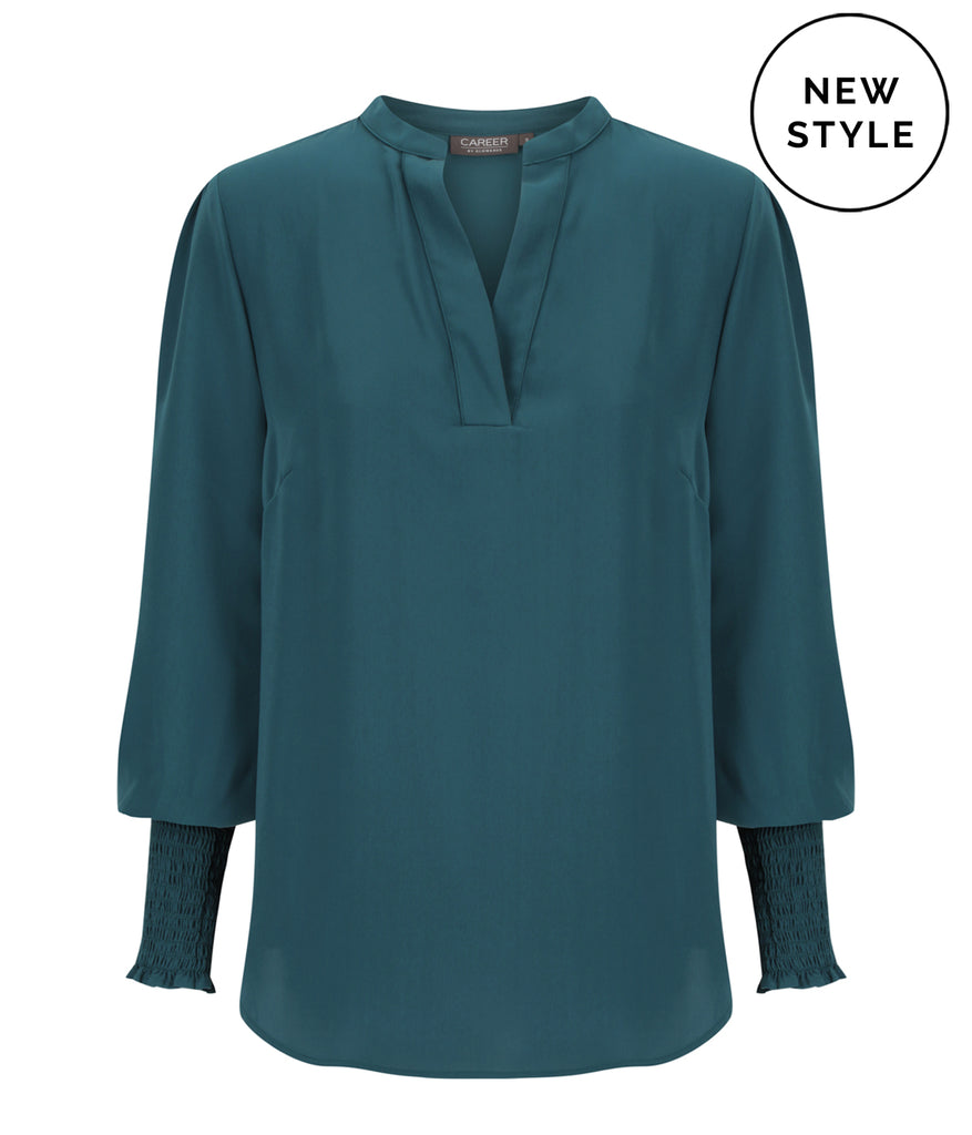 Gloweave Marni 1/2 Placket Top (1805WL)