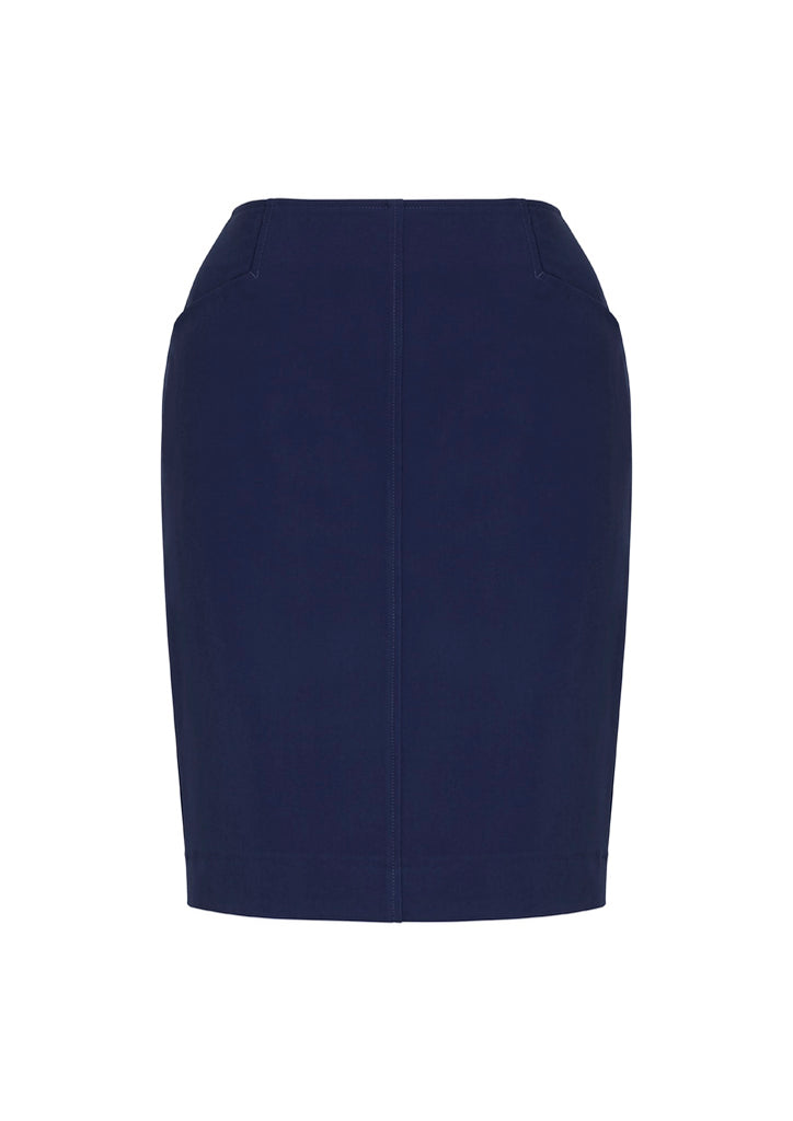 Biz Corporate Womens Siena Bandless Pencil Skirt (20717)