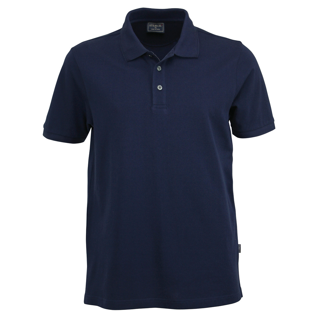 Stencil Airlie Men's S/S Polos-(7020)