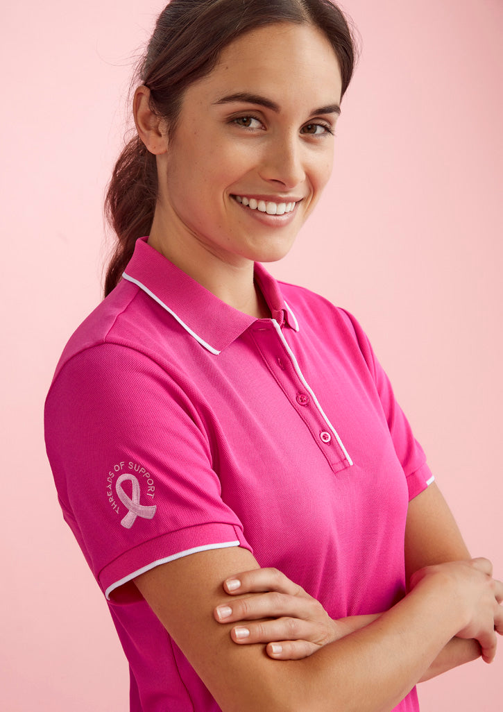 Biz-Care-Women's-Pink-Polo