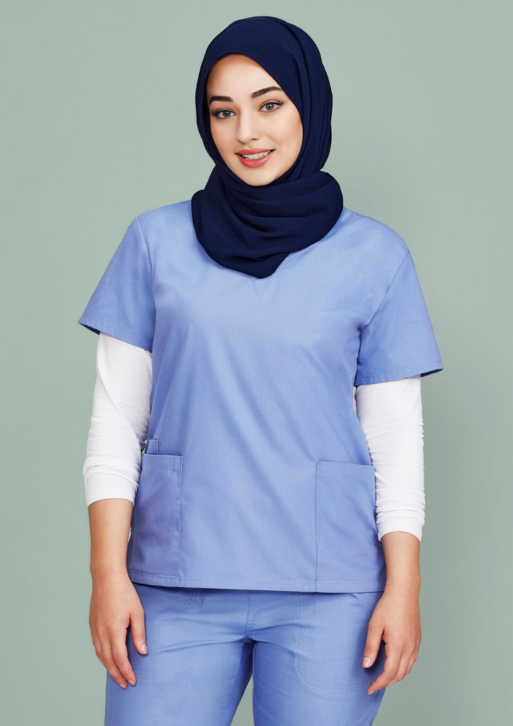 Biz-Collection-Women's-Classic-Scrubs-Top