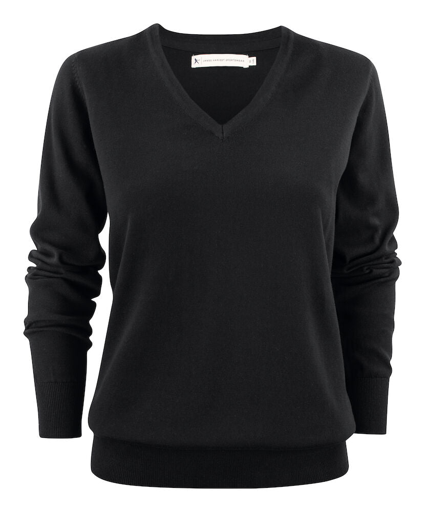 James-Harvest-Ashland-Women's-V-Neck-Sweater