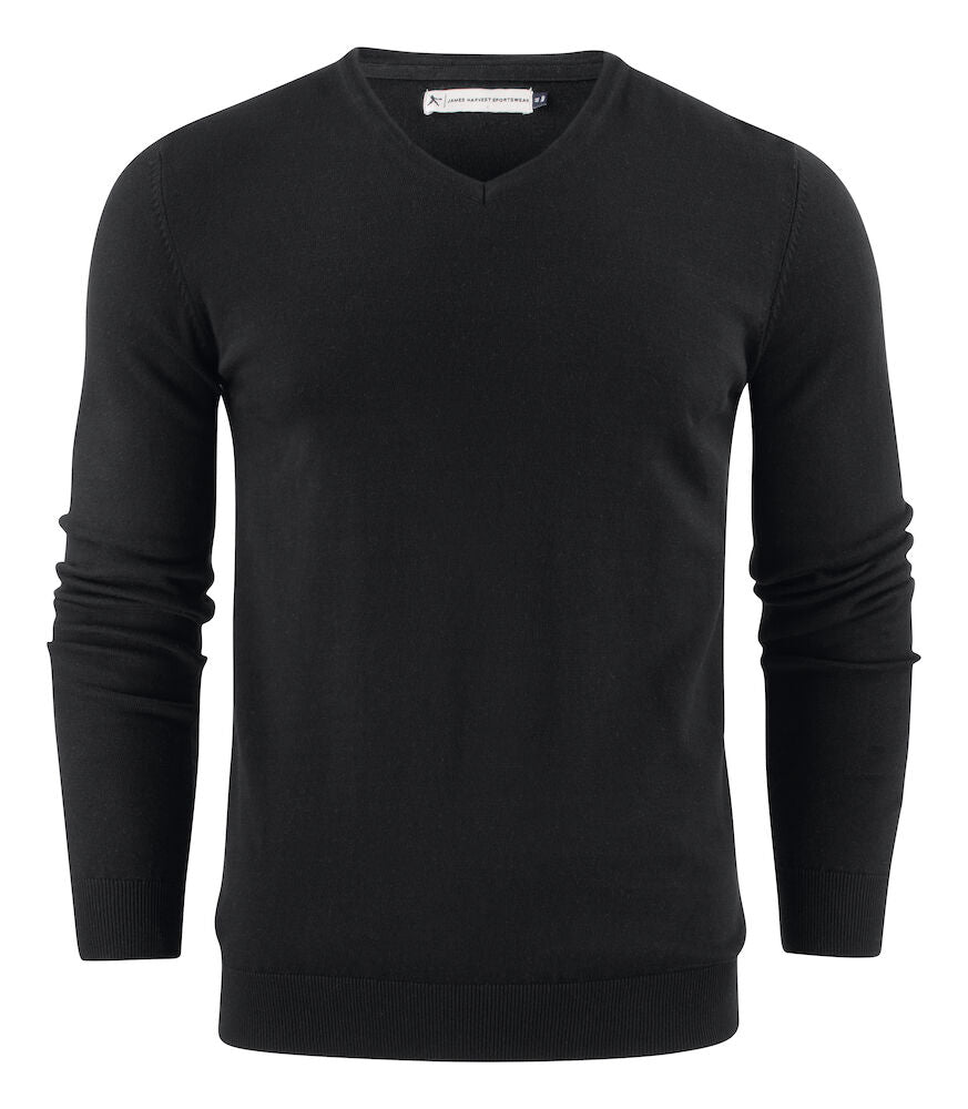 James-Harvest-Men's-V-Neck-Sweater