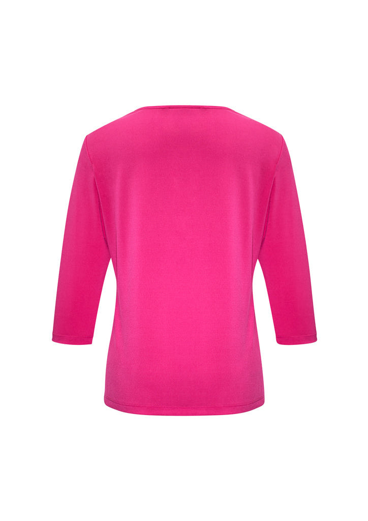 Biz Collection Womens Lana 3/4 Sleeve Top-(K819LT)