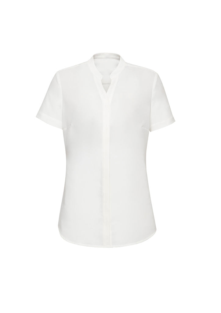Biz Corporate Womens Juliette S/S Blouse (RB977LS)