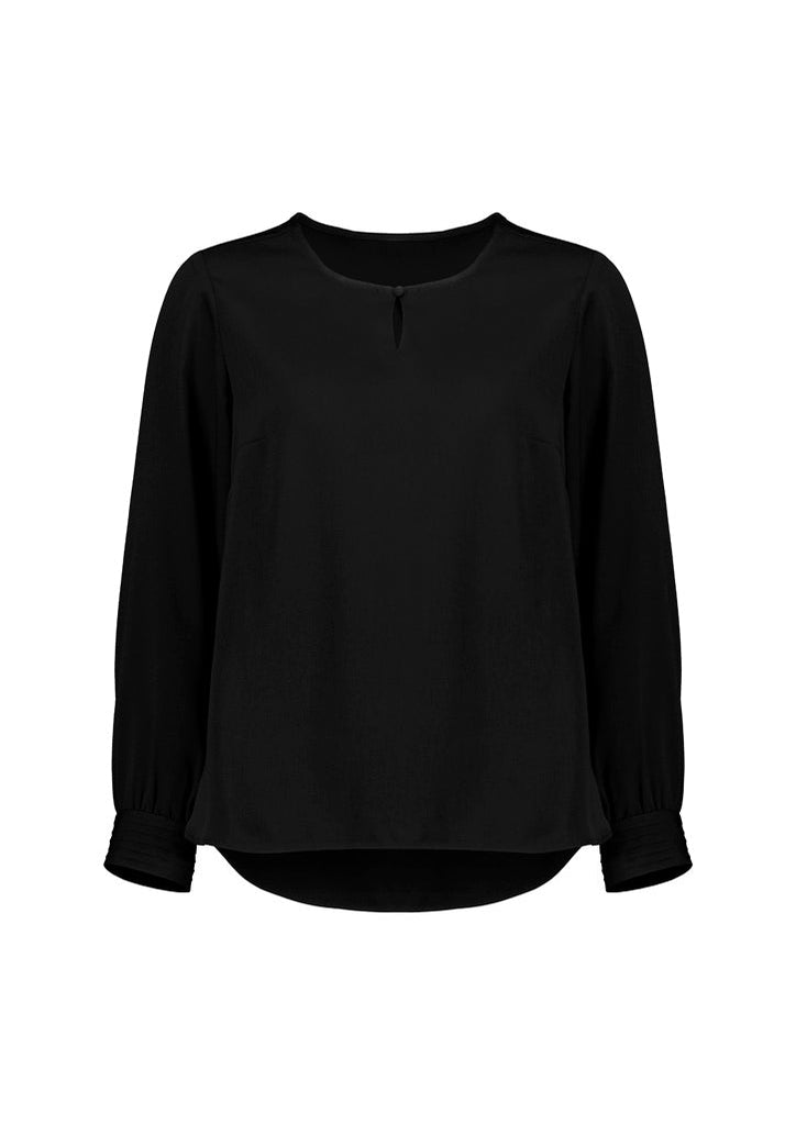 Biz Corporate Womens Evelyn Long Sleeve Blouse (RU569LL)