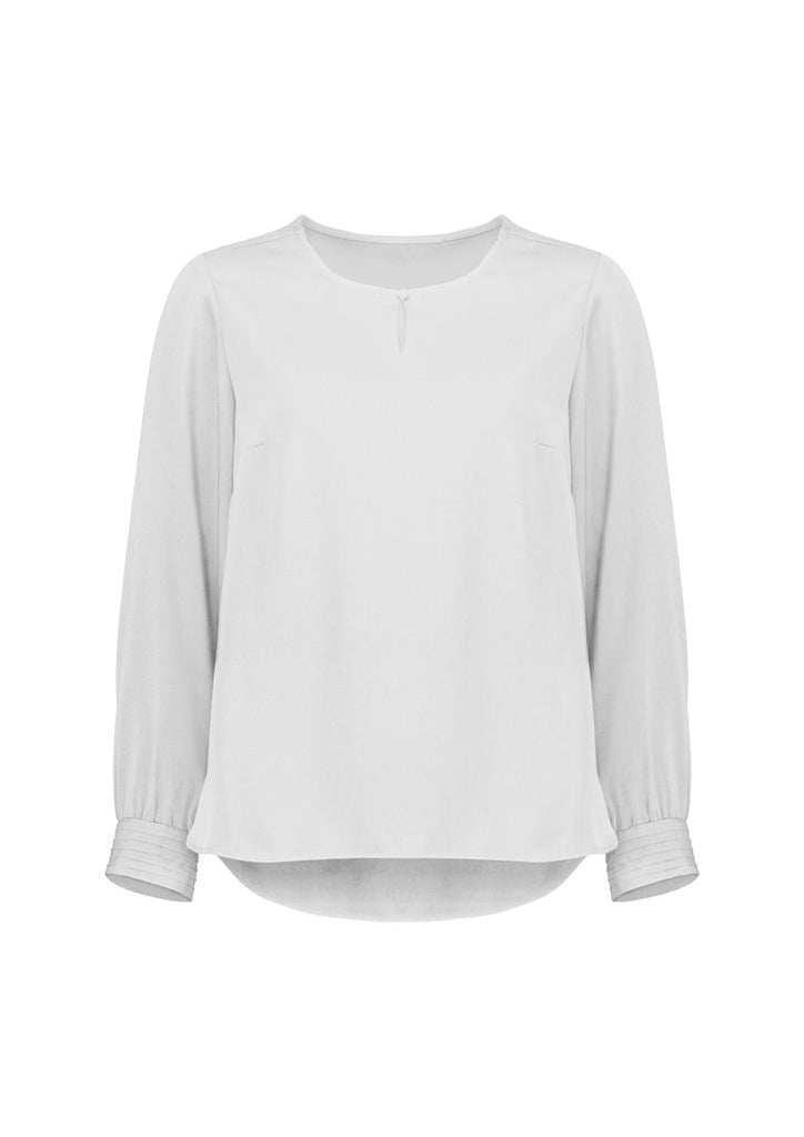 Biz Corporate Womens Evelyn Long Sleeve Blouse (RU569LL)