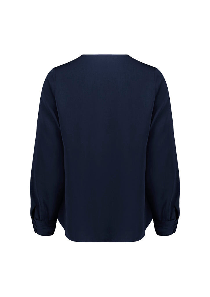 Biz Corporate Womens Evelyn Long Sleeve Blouse (RU569LL)