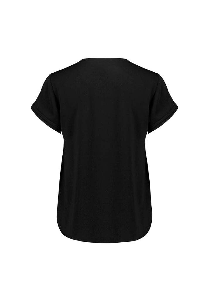 Biz Corporate Womens Evelyn Short Sleeve Blouse (RU569LS)