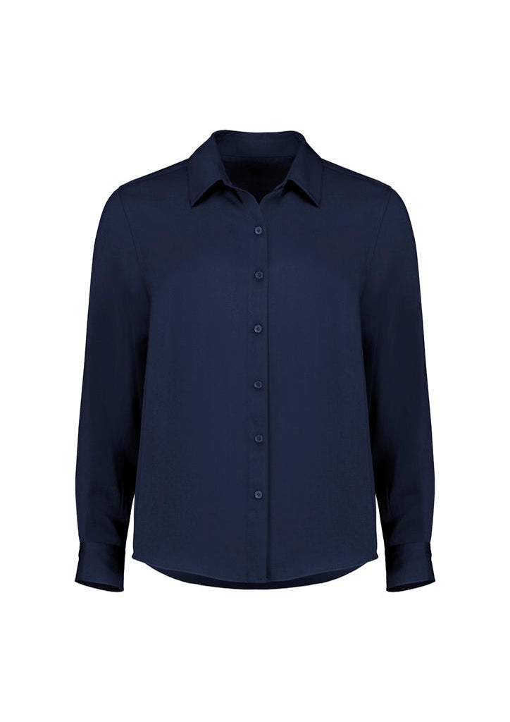 Biz Corporate Womens Evelyn Long Sleeve Shirt (RU570LL)