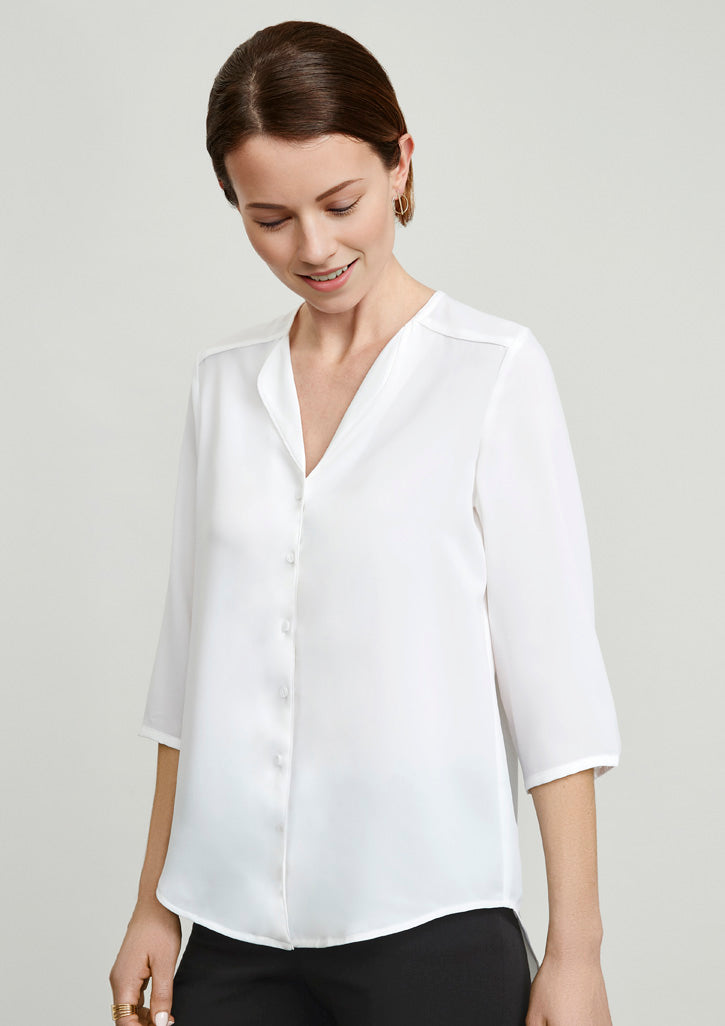 Biz Collection Womens Lily Longline Blouse (S015LT