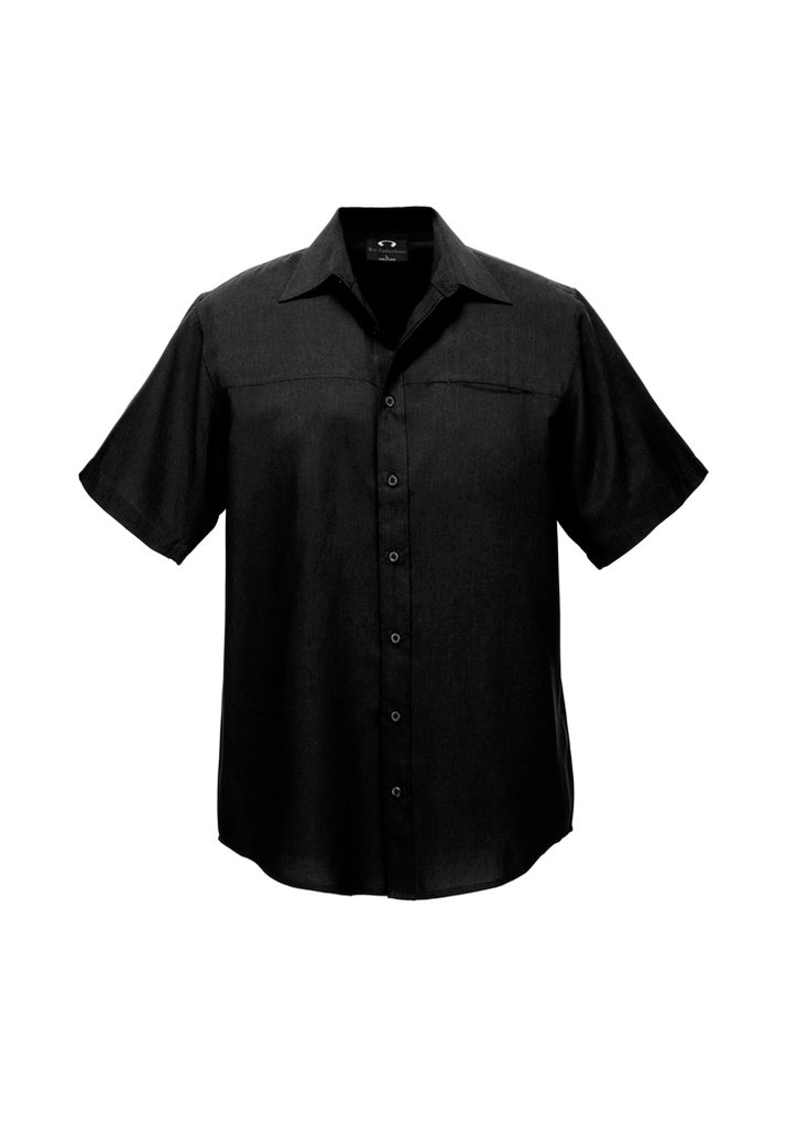 Biz Collection Mens Plain Oasis S/S Shirt (SH3603)