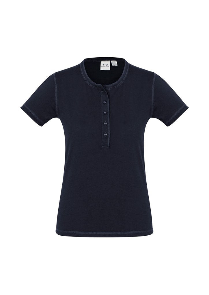 Biz Collection Ladies Vintage Tee-(T811L)