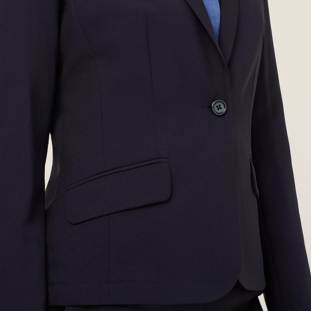 NNT Uniforms Helix Dry Poly 1 Button Mid Length Jacket (CAT1E4)