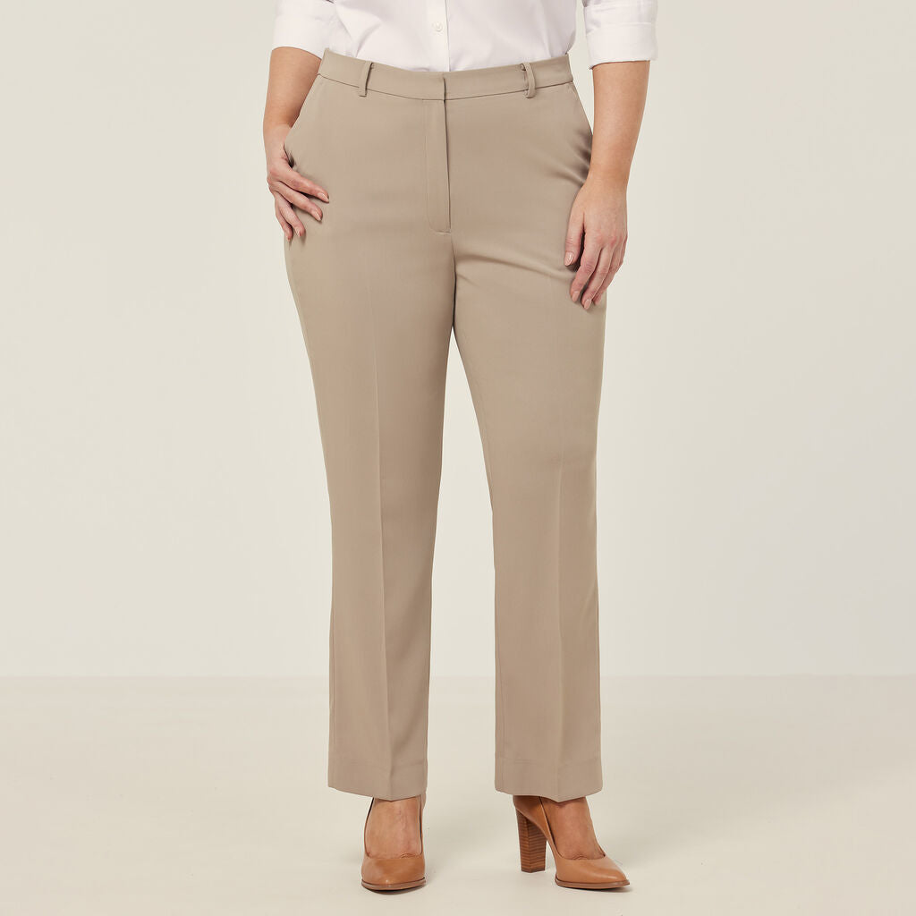 NNT Crepe Stretch High Waist, Straight Leg Pant (CAT3YD)