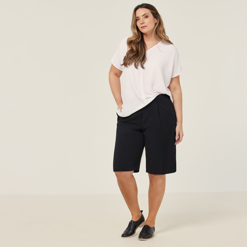 NNT-Uniforms-Crepe-Stretch-Waist-Short