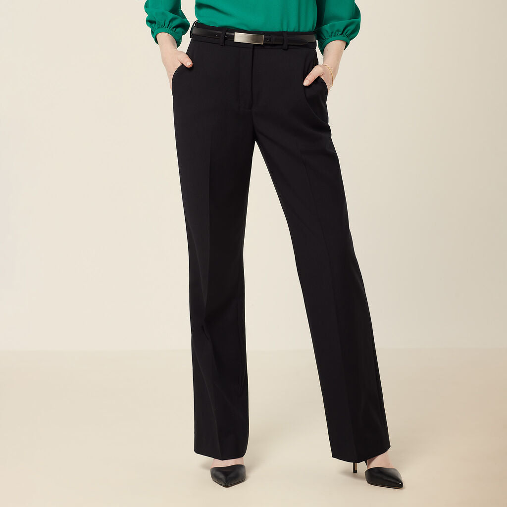 NNT Uniforms Wool Blend Twill Secret Waist Regular Fit Pant (CAT3YG)