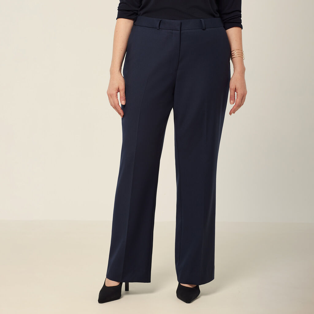 NNT Uniforms Wool Blend Twill Secret Waist Regular Fit Pant (CAT3YG)