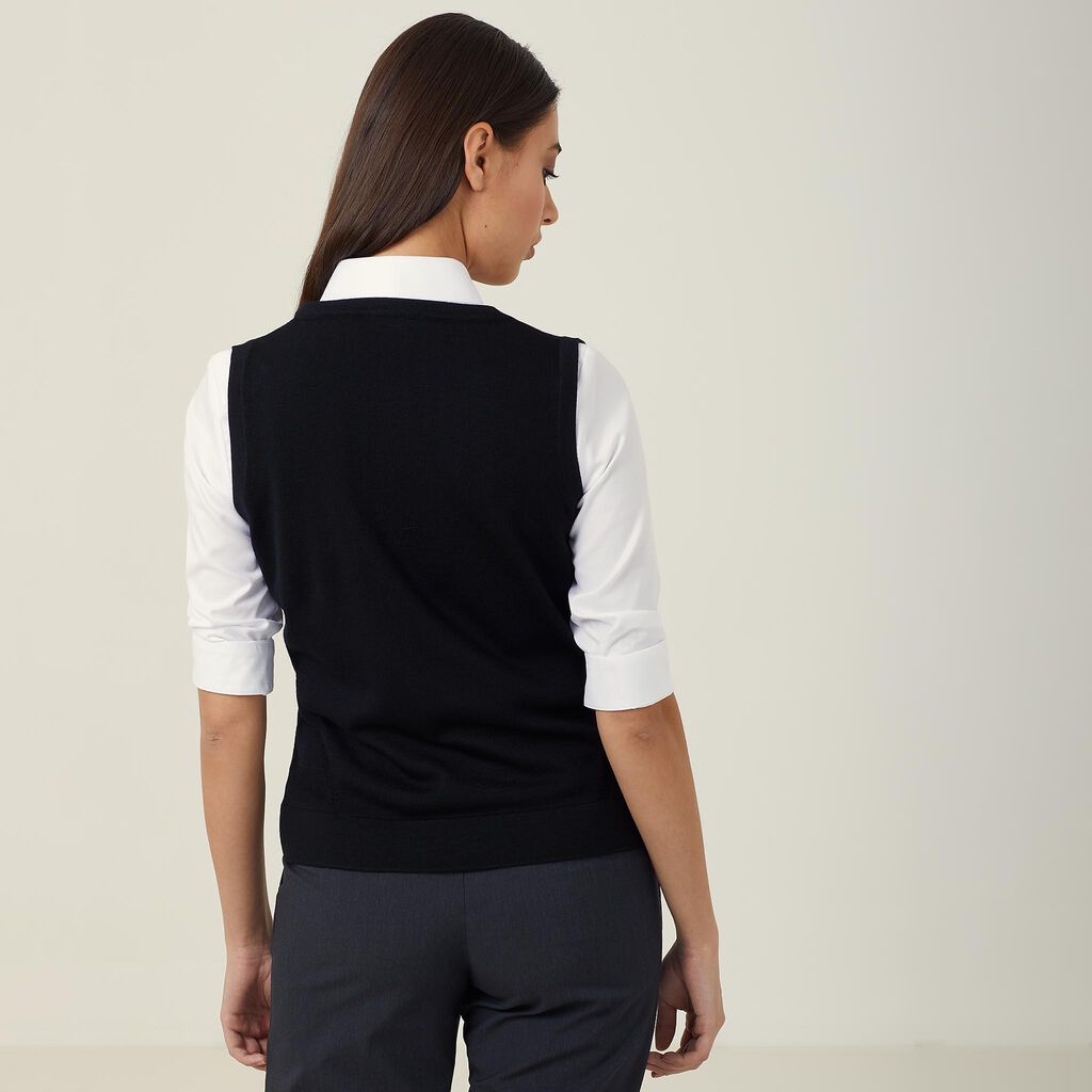 NNT Pure Wool Detail Vest (CAT5AQ)