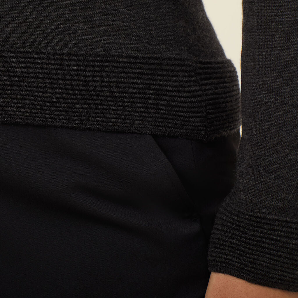 NNT Uniforms Pure Wool Knit Zip Cardigan(CAT5AS)