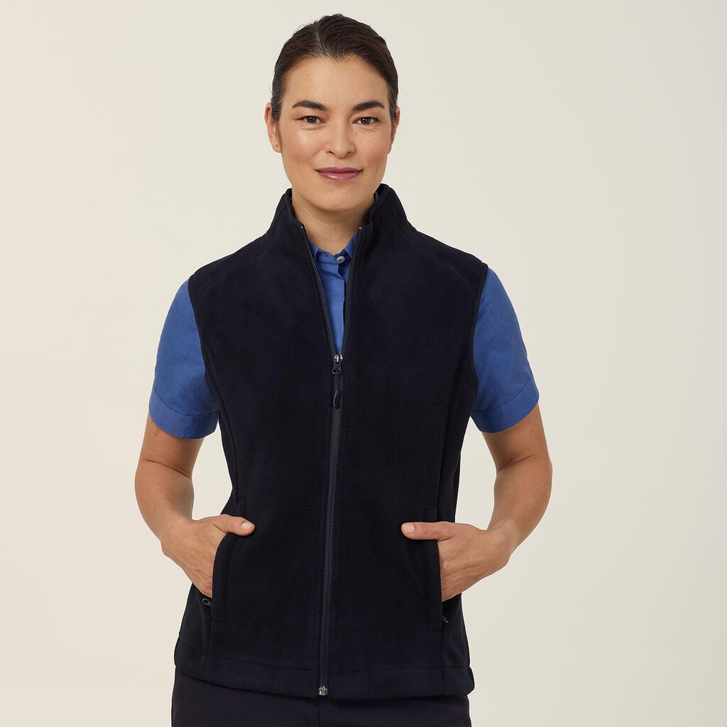 NNT Uniforms Polar Fleece Zip Vest (CAT745) – Corporate Apparel Online