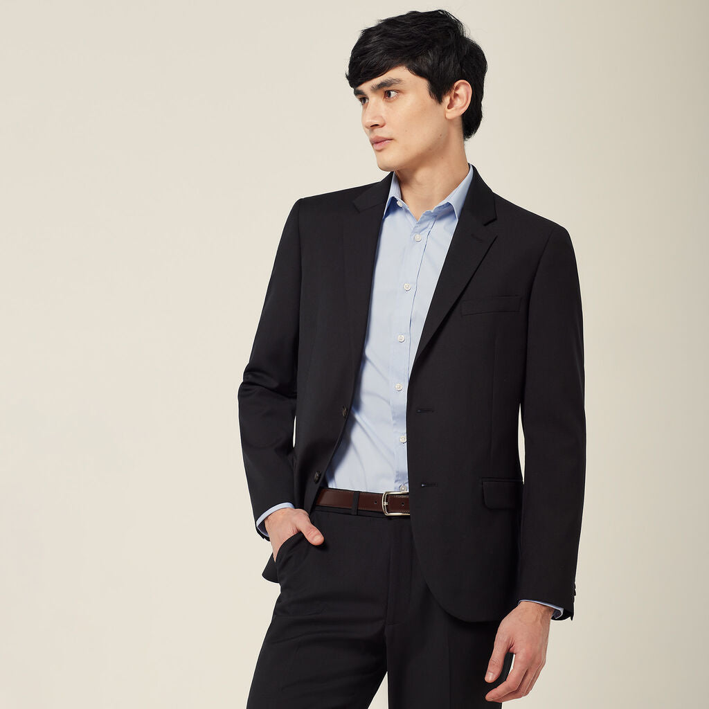 NNT Uniforms Wool Blend Twill Tailored 2 Button Jacket (CATBEU)