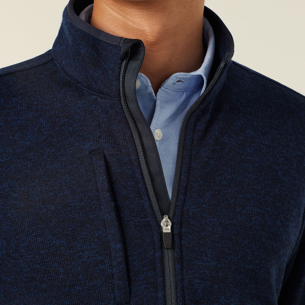 NNT Uniforms Textured Fleece Zip Front Jacket M (CATBFJ)