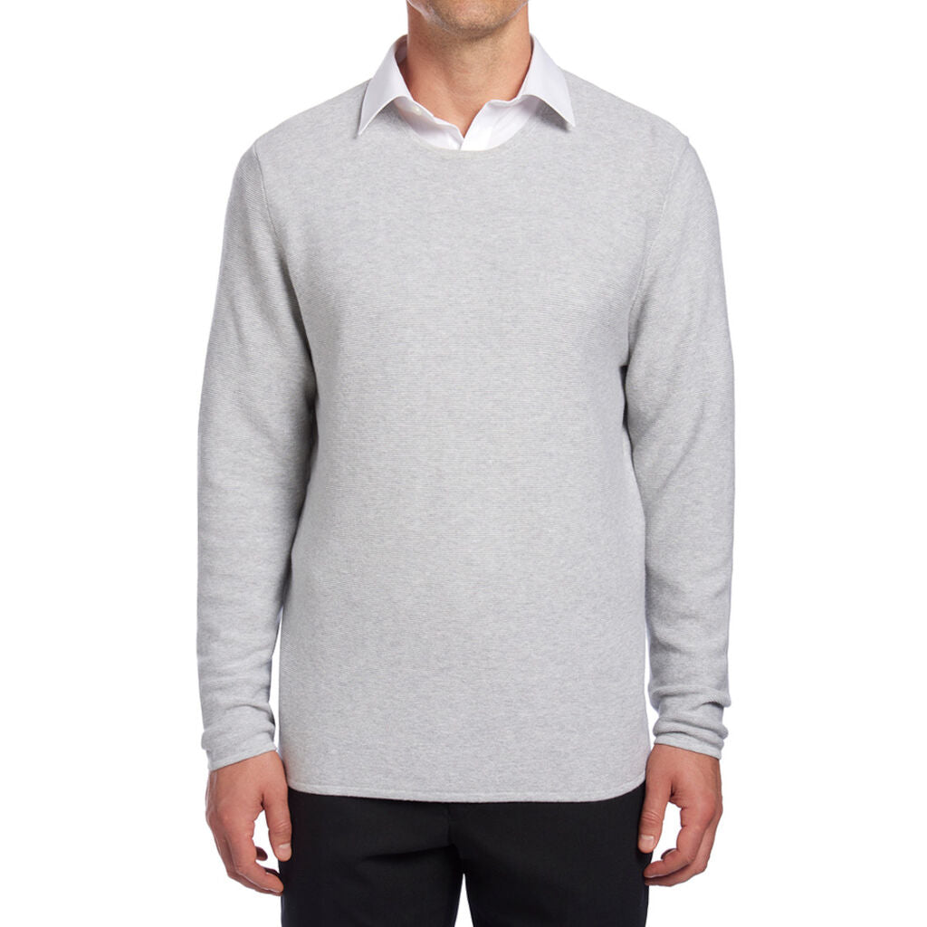 NNT 100% Cotton Mens Textured Long Sleeve Knit Jumper (CATE38)