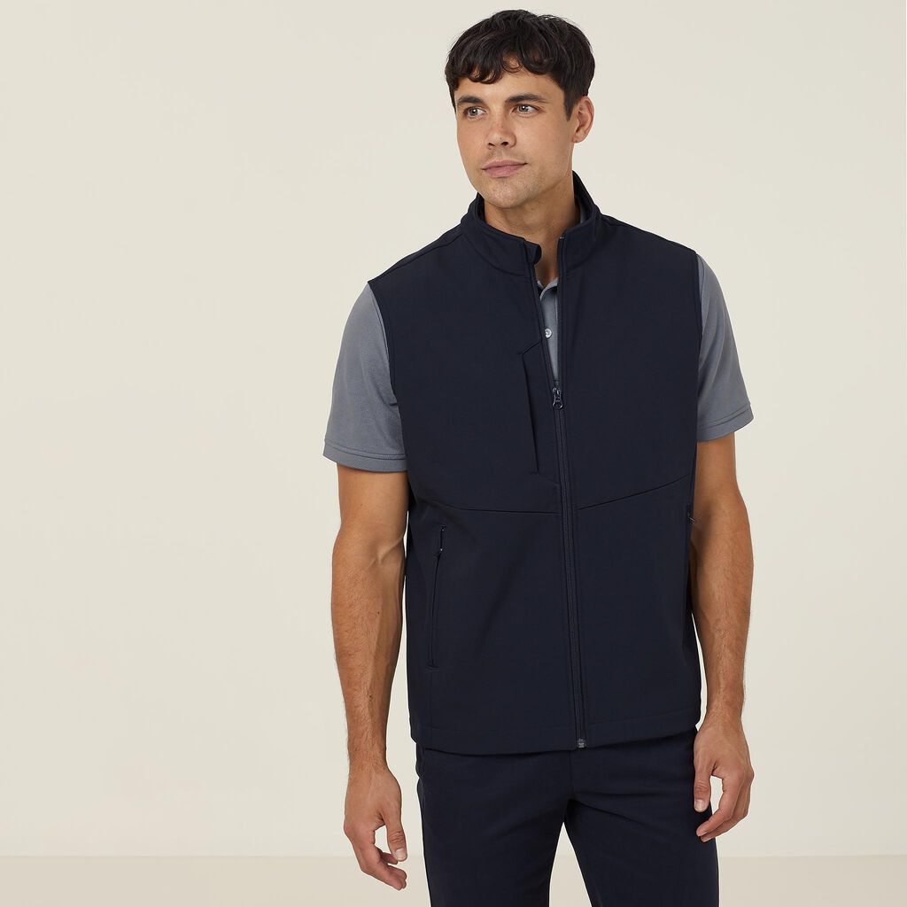 NNT Mens Bonded Fleece Zip Vest (CATF2H)