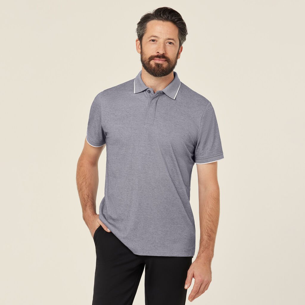 NNT Uniforms Textured Short Sleeve Polo(CATJA4)