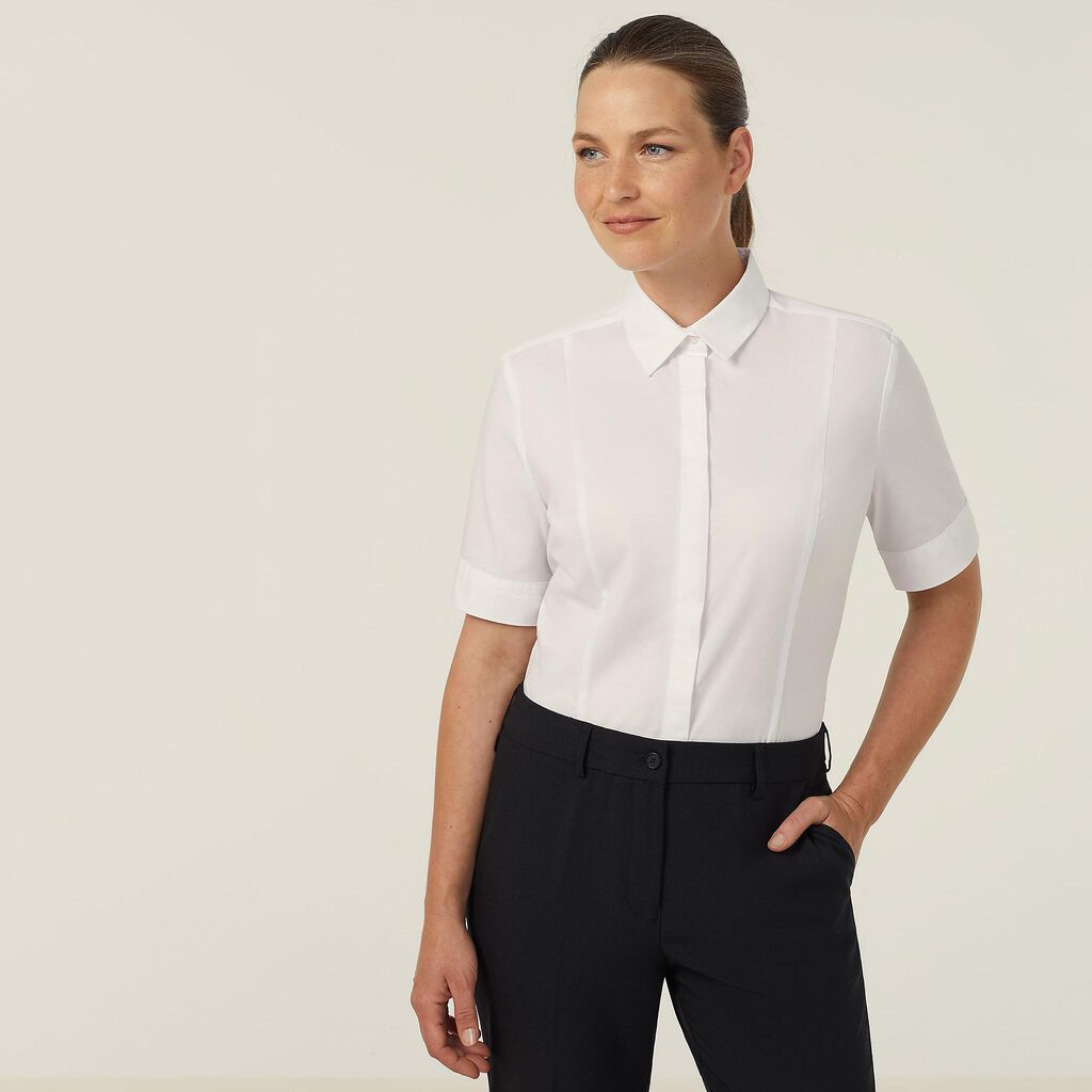 NNT Uniforms Stretch Cotton Blend S/S Shirt(CATU7M)
