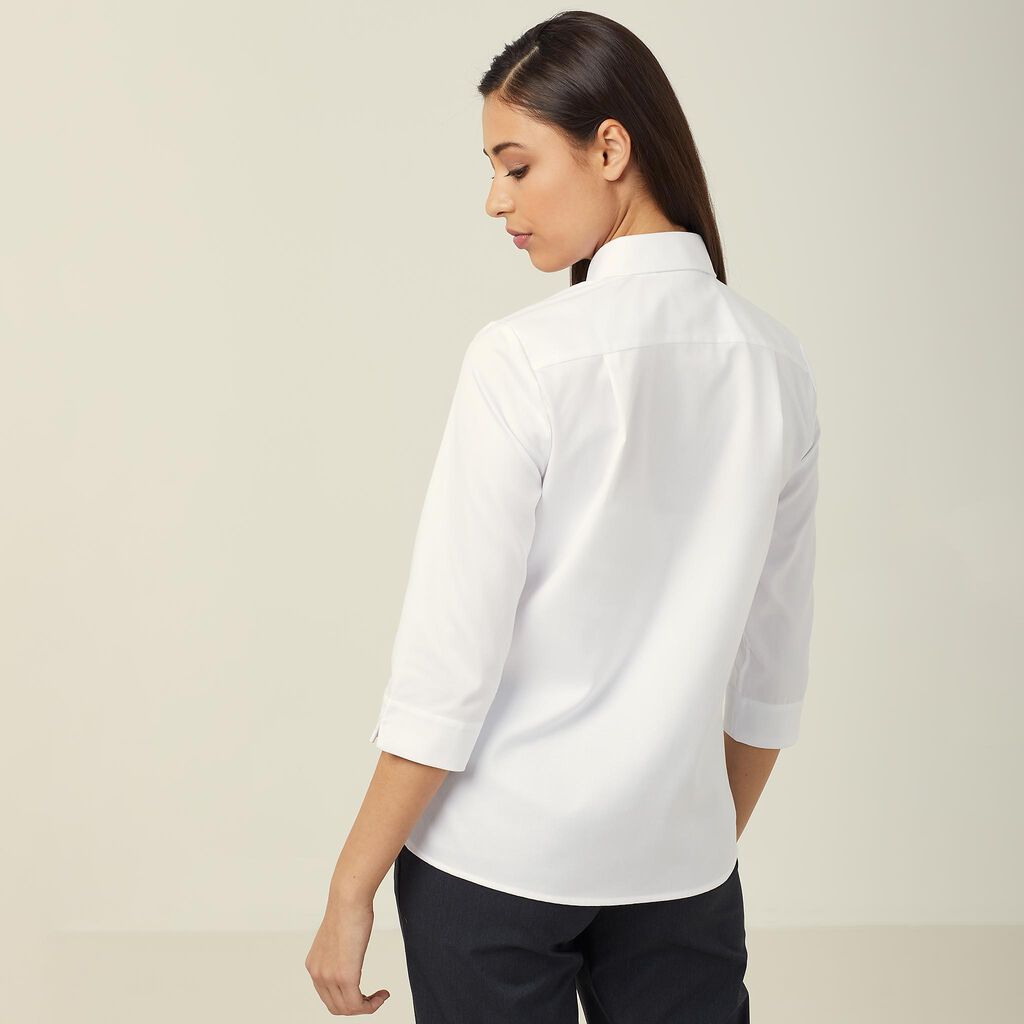 NNT Uniforms Stretch Twill 3/4 Sleeve Shirt(CATUFP)