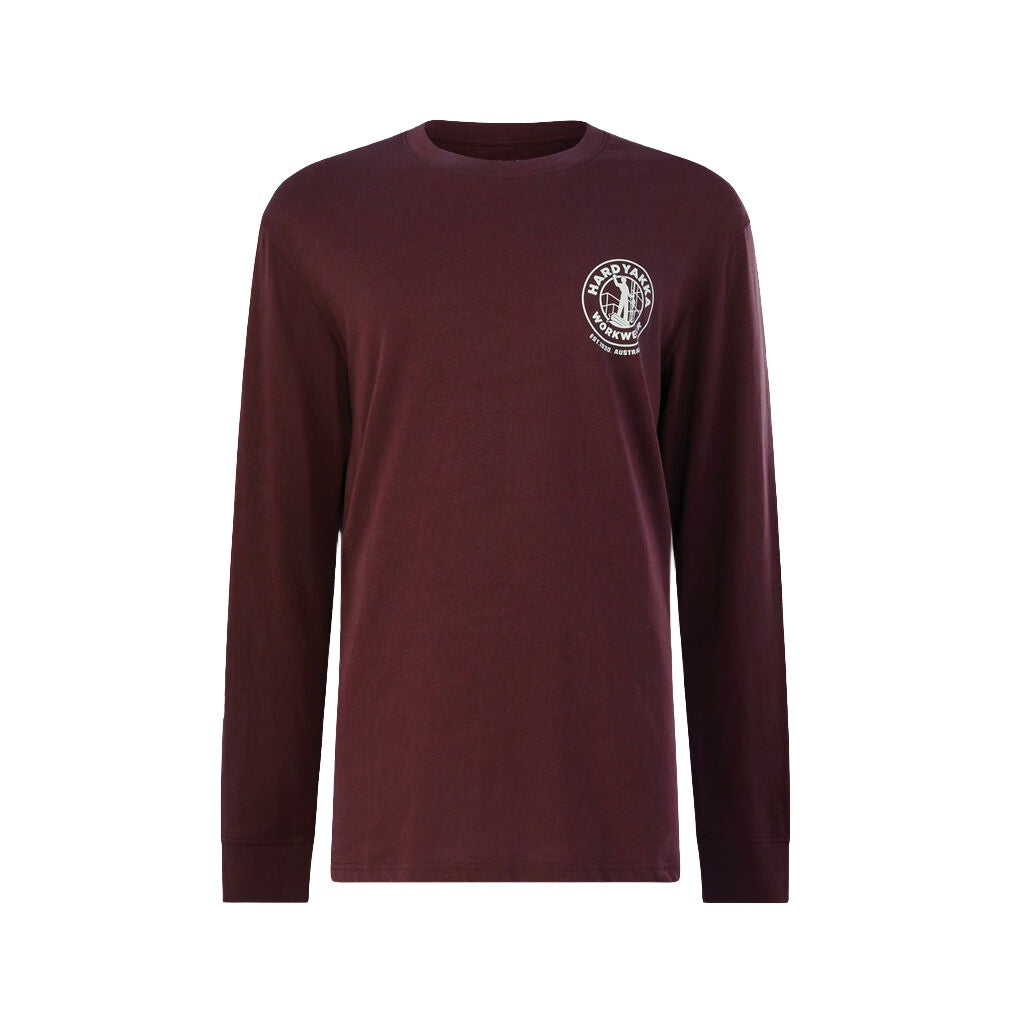 Hard Yakka Core Long Sleeve Heritage Icon Tee (Y11489) – Corporate ...