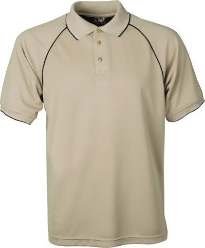 Stencil-Stencil Original Cool Dry Polo-Beige/Navy/White / XS-Corporate Apparel Online - 3