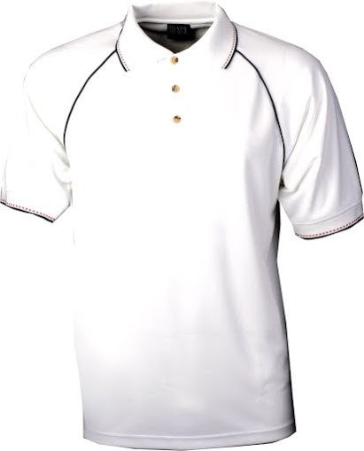Stencil-Stencil Original Cool Dry Polo-White/Navy/Red / XS-Corporate Apparel Online - 1
