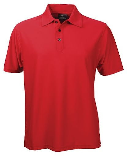 Stencil-Stencil Men's Solar-Lite Polo-Red / S-Corporate Apparel Online - 2