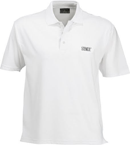 Stencil-Stencil Men's Solar-Lite Polo-White / S-Corporate Apparel Online - 1