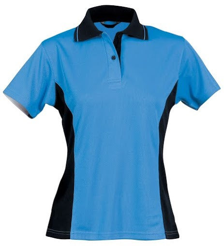 Stencil-Stencil Ladies' Active Cool Dry Polo-Bimini blue/Navy / 8-Corporate Apparel Online - 5