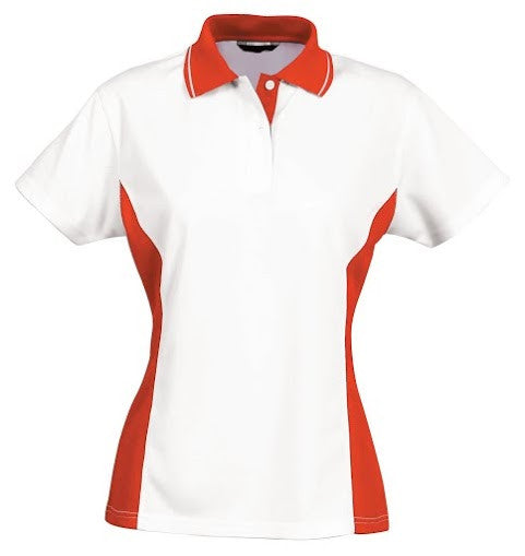 Stencil-Stencil Ladies' Active Cool Dry Polo-White/Red / 8-Corporate Apparel Online - 1