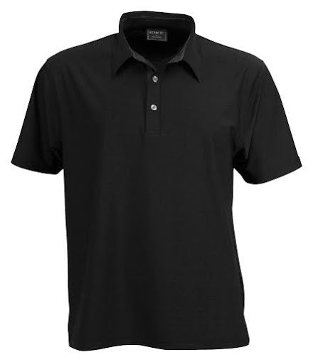 Stencil-Stencil Men's Argent Polo-Black ( indent colours ) / S-Corporate Apparel Online - 9